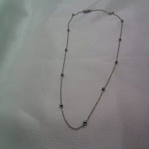 Alternative view of Silver Sphere - Necklace ✨