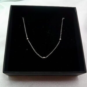 Silver Sphere - Necklace β¨