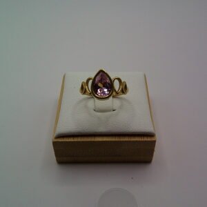 Alternative view of Amethyst Drop - Ring ✨💜